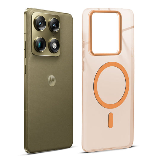 Anti-Yellow Scratch Resistant Case Support Wireless Charging Back Cover For Motorola Signature