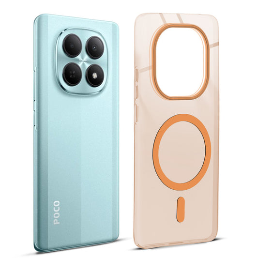 Anti-Yellow Scratch Resistant Case Support Magnetic Accessories Back Cover For Poco M8 5G