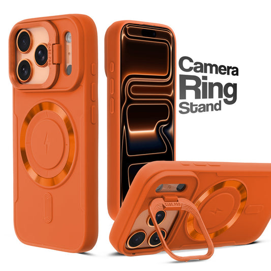 Flex Camera Ring Stand Case For Apple iPhone 17 Pro