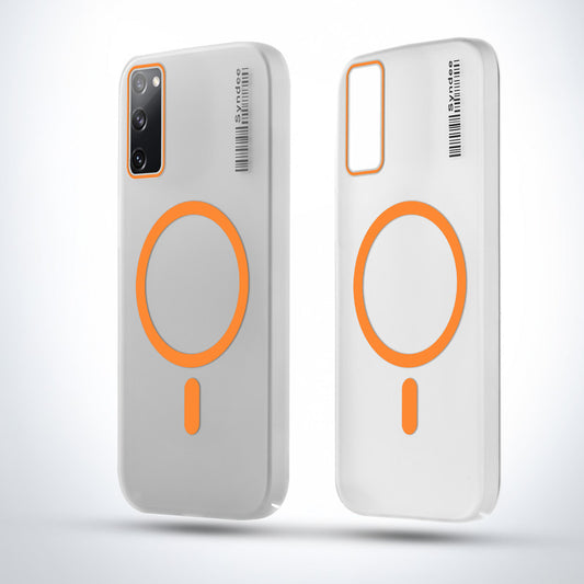 New Elegant Frosted Matte Slim Back With MagSafe Support Back Case For Samsung S20 FE 5G