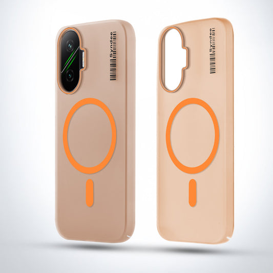 Colourful Frosted Matte With Raised Camera Protection Back Cover Case For Poco F7 5G