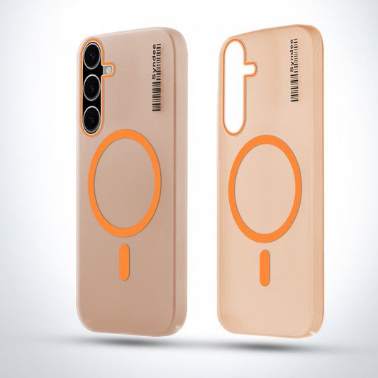 Elegant Colorful Frosted Matte Back With MagSafe Support Back Case For Samsung A26 5G