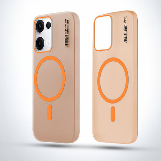 Elegant Colorful Frosted Matte Back With MagSafe Support Back Case For Oppo Reno 13 5G
