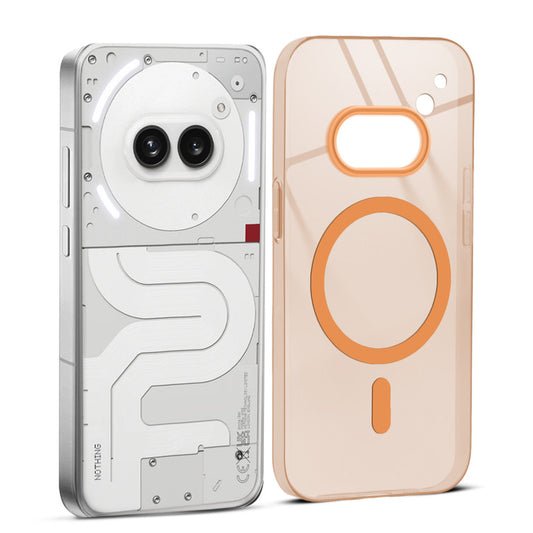 Anti-Yellow Scratch Resistant Case Support Magnetic Accessories Back Cover For Nothing Phone 2A Plus