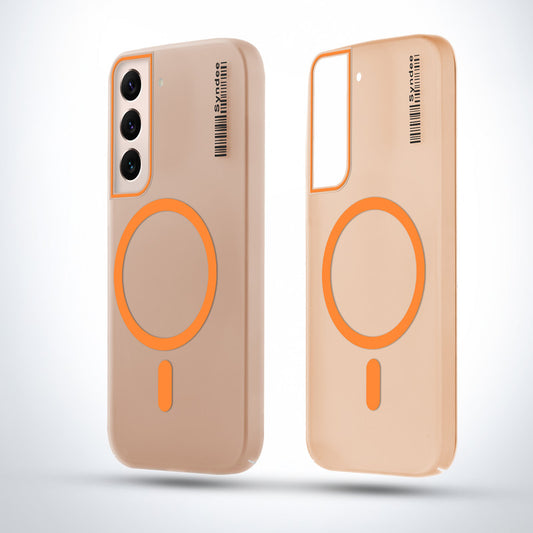 Elegant Frosted Matte Slim Back With MagSafe Support Back Case For Samsung S22 Plus 5G