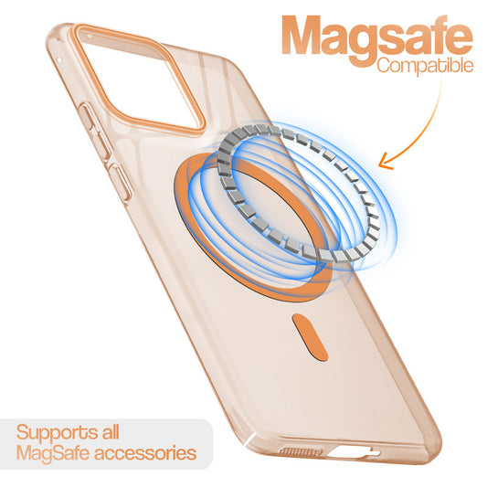 Anti-Yellow Scratch Resistant Case Support Magnetic Accessories Back Cover For Motorola Moto Edge 70 Fusion 5G