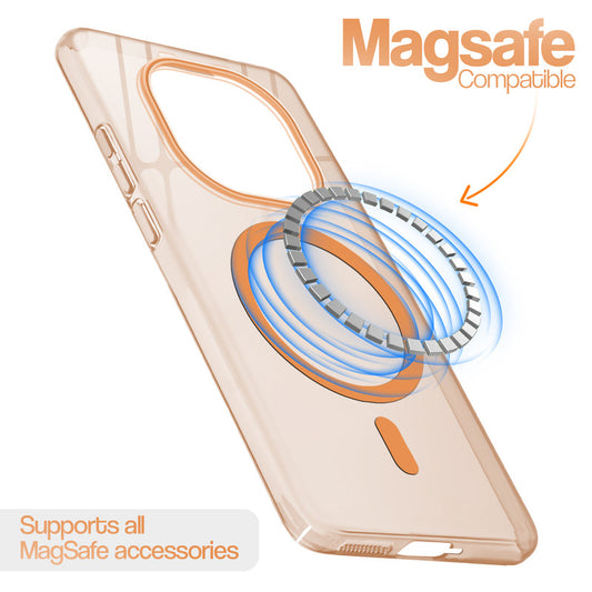 Anti-Yellow Scratch Resistant Case Support Magnetic Accessories Back Cover For Poco M8 5G