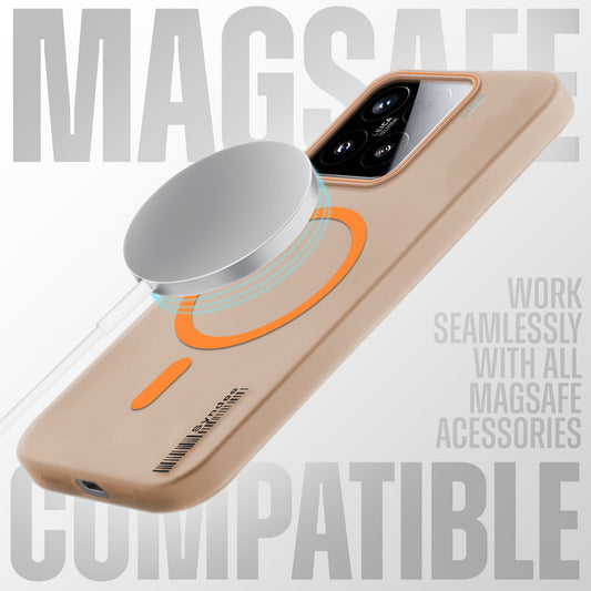 Colorful Frosted Matte MagSafe For Xiaomi 15 5G