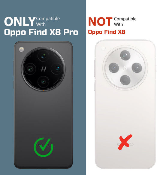 New Elegant Frosted Matte Slim Back With MagSafe Support Back Case For Oppo Find X8 Pro 5G
