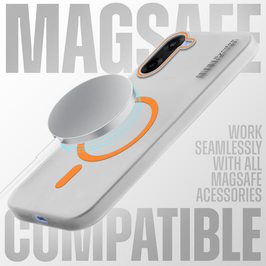 New Elegant Frosted Matte Slim Back With MagSafe Support Back Case For OnePlus Nord CE 5 5G