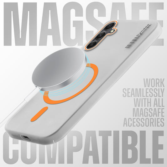 New Sleek Matte MagSafe Case For Samsung A34 5G