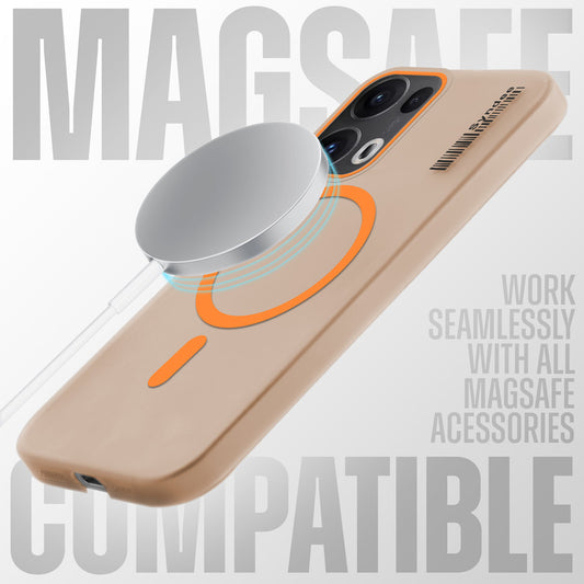 Colorful Frosted Matte MagSafe For Oppo Reno 13 Pro 5G