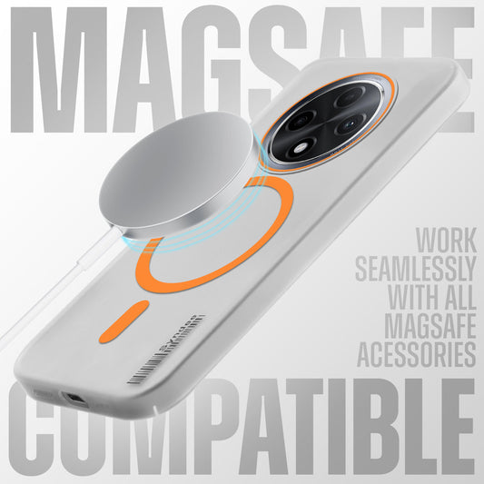 New Sleek Matte MagSafe Case For Oppo F27 Pro Plus 5G
