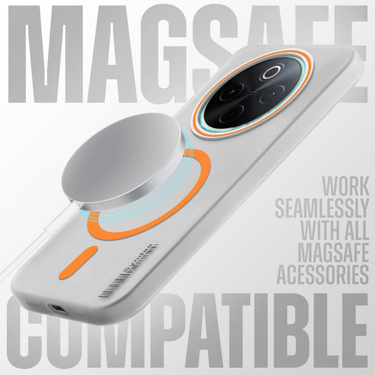 New Sleek Matte MagSafe Case For Vivo T4 5G