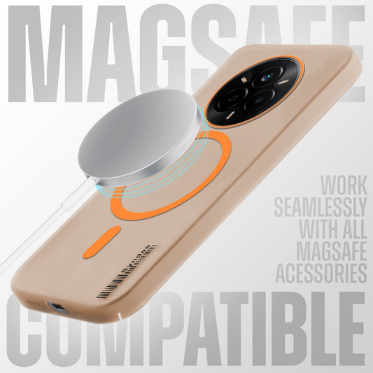 Colorful Frosted Matte MagSafe For Realme 14 Pro 5G