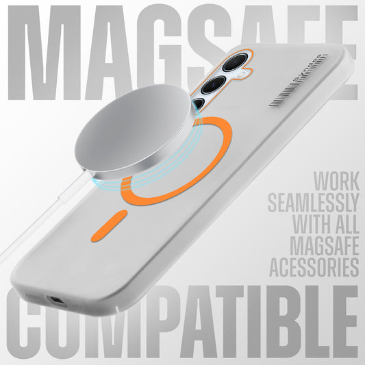 New Sleek Matte MagSafe Case For Samsung A55 5G