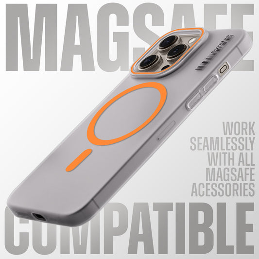 New Elegant Frosted Matte Slim Back With MagSafe Support Back Case For Apple iPhone 12 Pro Max