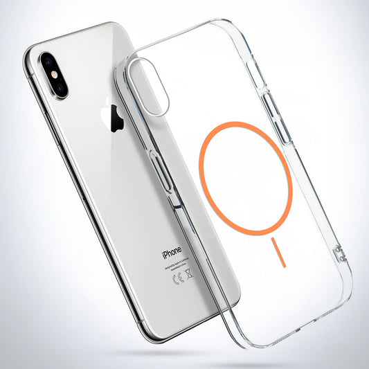 Crystal Clear Anti-Yellowing Magsafe Case For Apple iPhone X