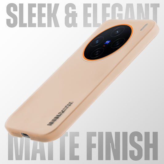 Elegant Frosted Matte Slim Back Case For Vivo X200 5G