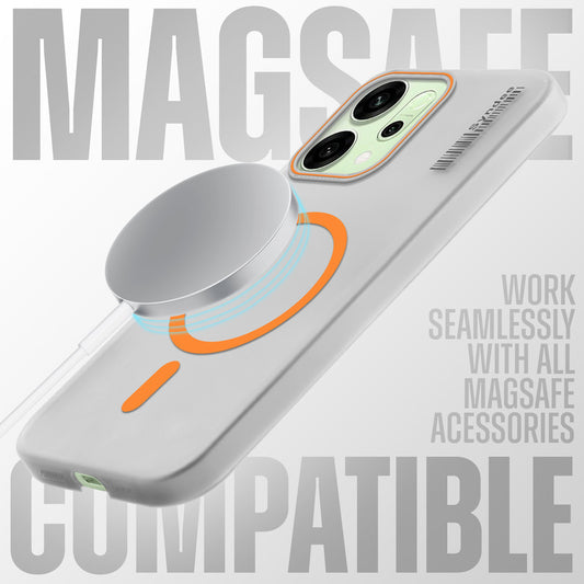 New Sleek Matte MagSafe Case For Oppo Reno 14 5G