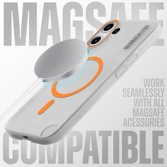 New Elegant Frosted Matte Slim Back With MagSafe Support Back Case For CMF Nothing Phone 2 Pro