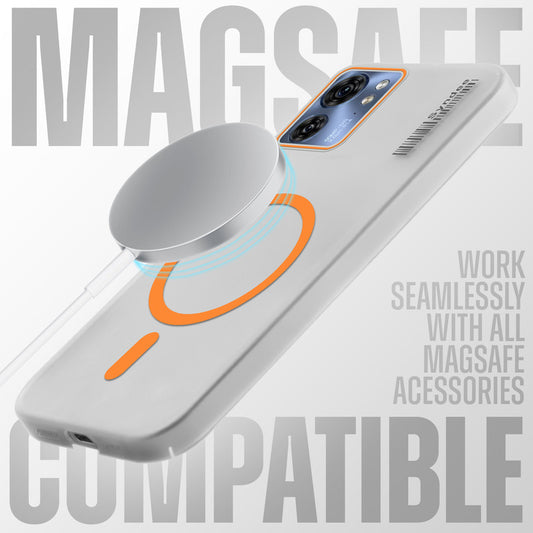 New Sleek Matte MagSafe Case For Motorola Moto Edge 40 5G