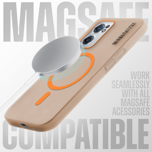 Colorful Frosted Matte MagSafe For OnePlus Nord CE 2 5G