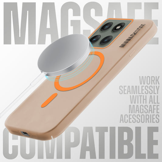 Colorful Frosted Matte MagSafe For Motorola Moto Edge 60 Pro 5G