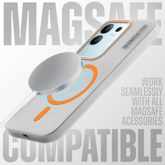 New Sleek Matte MagSafe Case For iQOO Z10x 5G