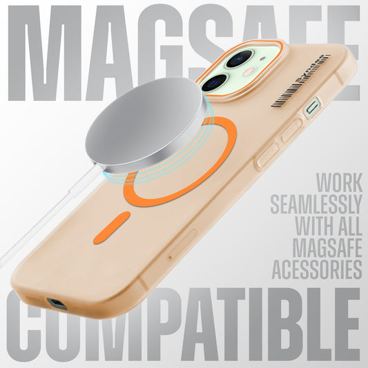 Colorful Frosted Matte MagSafe For Apple iPhone 11