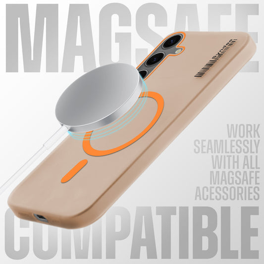 Colorful Frosted Matte MagSafe For Samsung S24 Plus 5G