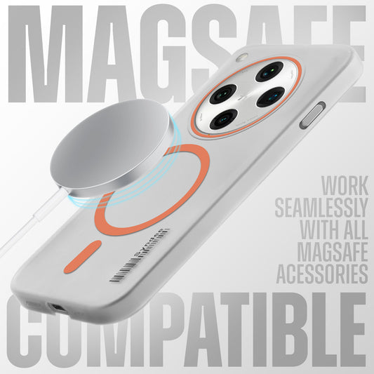 New Sleek Matte MagSafe Case For Oppo Find X8 Pro 5G