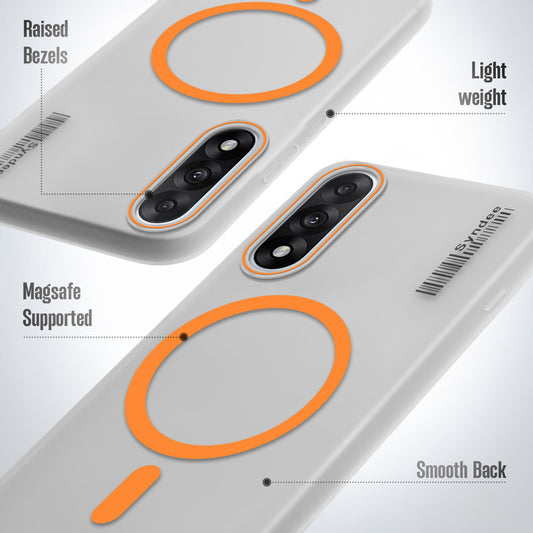 New Elegant Frosted Matte Slim Back With MagSafe Support Back Case For OnePlus Nord 5 5G