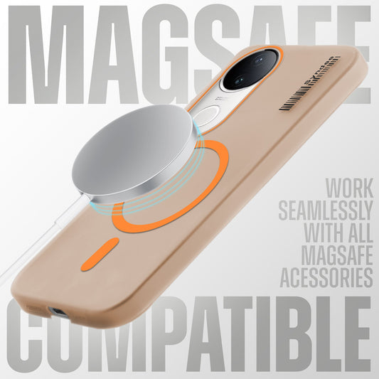 Colorful Frosted Matte MagSafe For Vivo V50e 5G