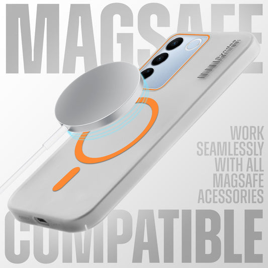 New Sleek Matte MagSafe Case For Vivo V27 5G