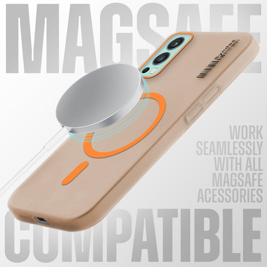 Colorful Frosted Matte MagSafe For OnePlus Nord 2 5G