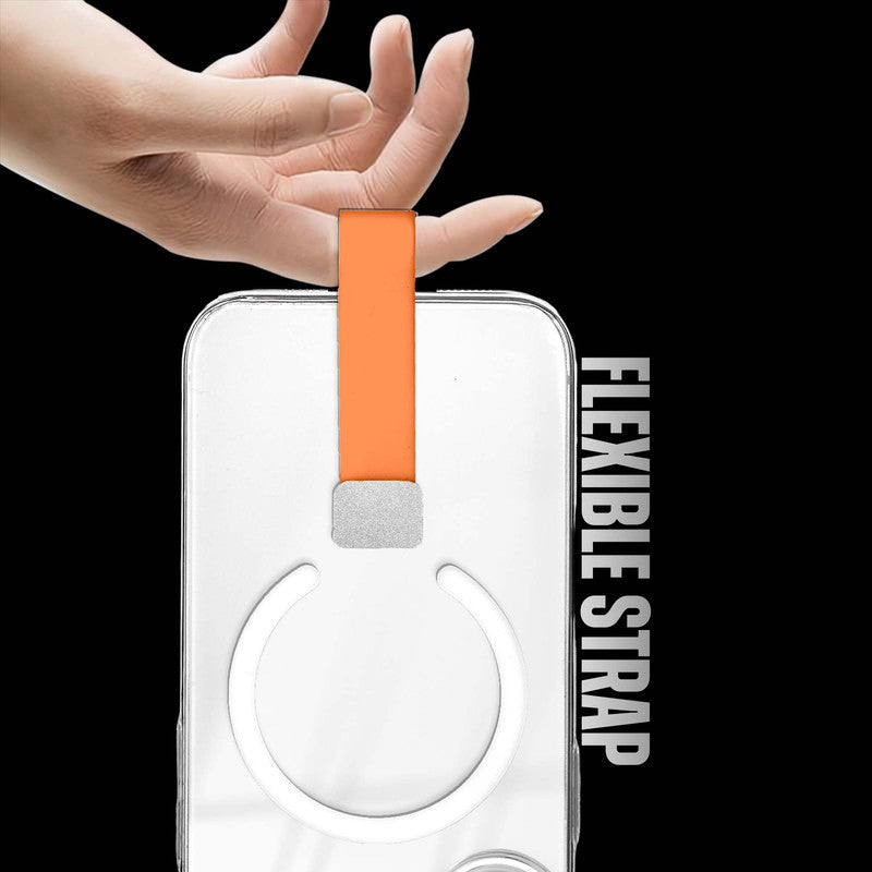 Anti-Yellowing Clear Strap Case (Wireless Charging Support) Apple iPhone 16 Plus