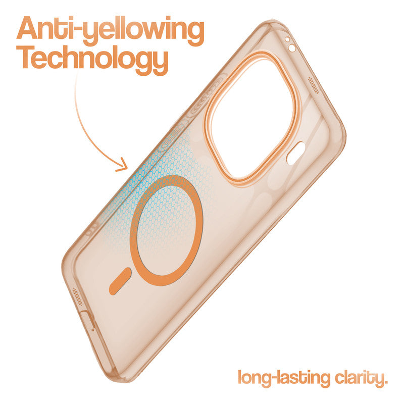 Anti-Yellow Colored Camera Line Case Support Magnetic Accessories Back Cover For iQOO 12 5G