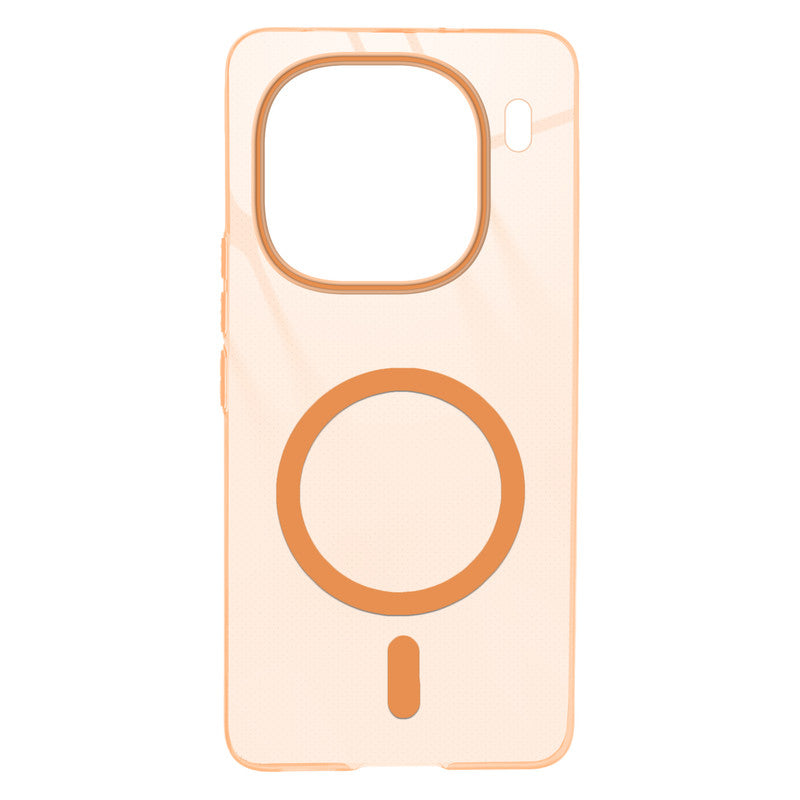 Anti-Yellow Colored Camera Line Case Support Magnetic Accessories Back Cover For iQOO 12 5G