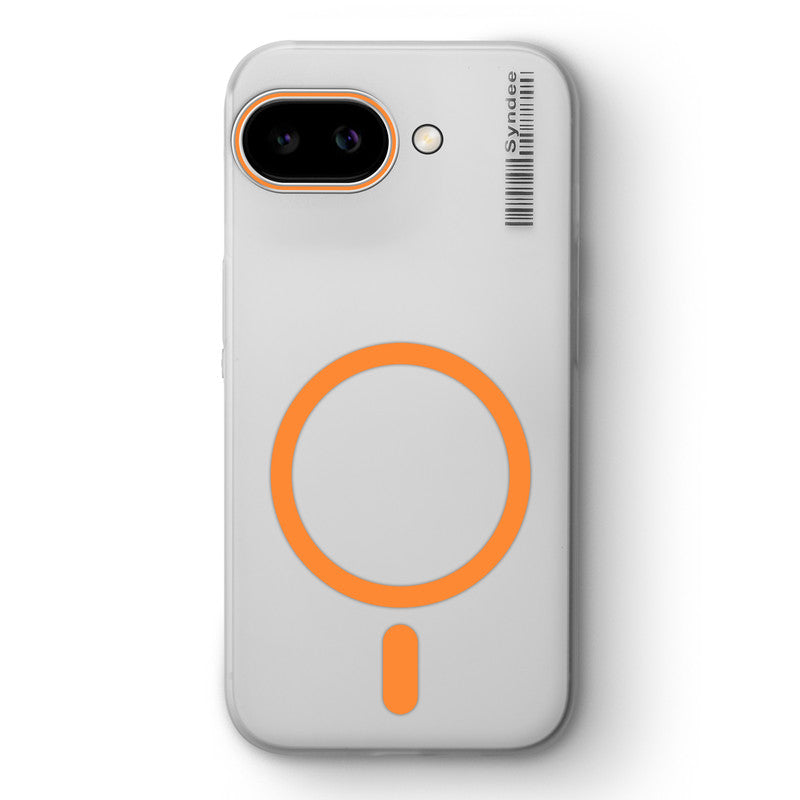Frosted Sleek Matte Wireless Charging Support Back Cover Case for Google Pixel 9A 5G With Raised Camera Protection