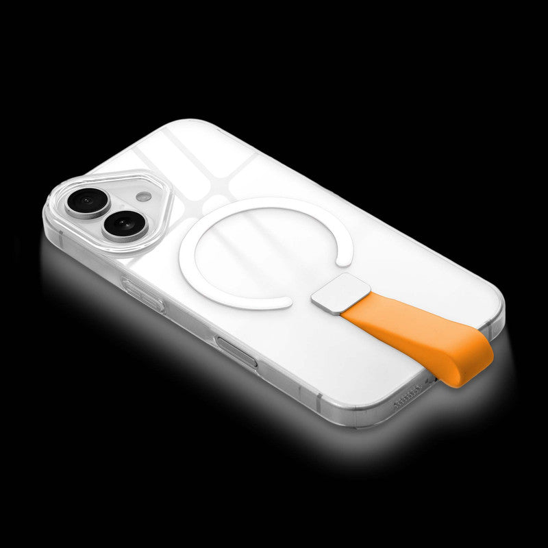 Anti-Yellowing Clear Strap Case (Wireless Charging Support) Apple iPhone 16 Plus