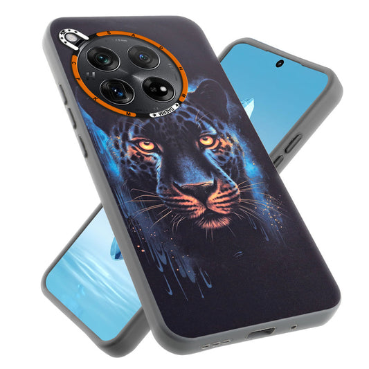 Dark Elegant Wild Creatures Printed Back Cases For OnePlus 12R 5g