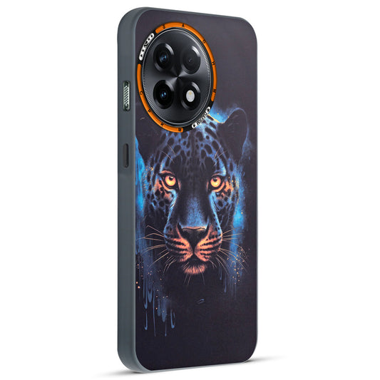 Dark Elegant Wild Creatures Printed Back Cases For OnePlus 11R 5G