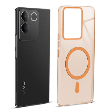Anti-Yellow Scratch Resistant Case Support Magnetic Accessories Back Cover For Vivo T2 Pro 5G