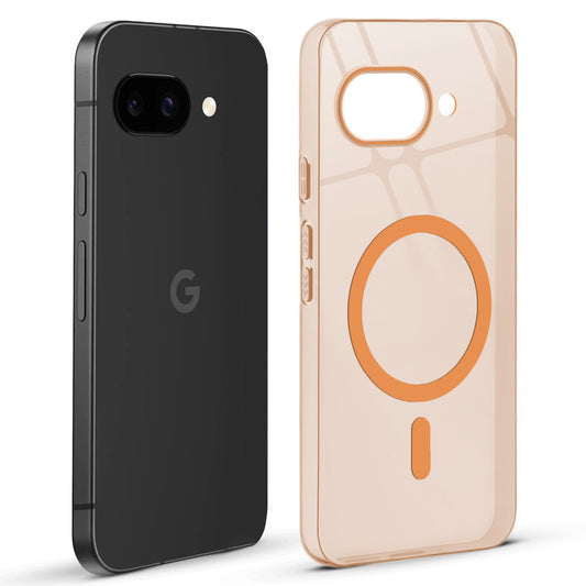 Anti-Yellow Scratch Resistant Case Support Wireless Charging Back Cover For Google Pixel 9A 5G