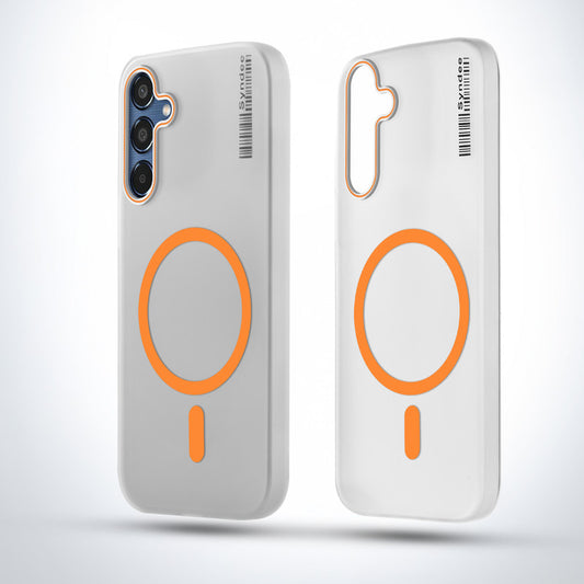 New Sleek Matte Wireless Charging Support Case For Samsung M35 5G