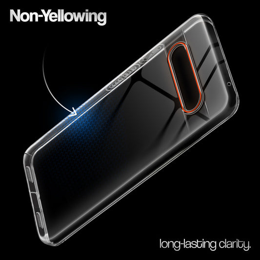 Crystal Clear Colorful Camera Ring Back Case for Google Pixel 7A