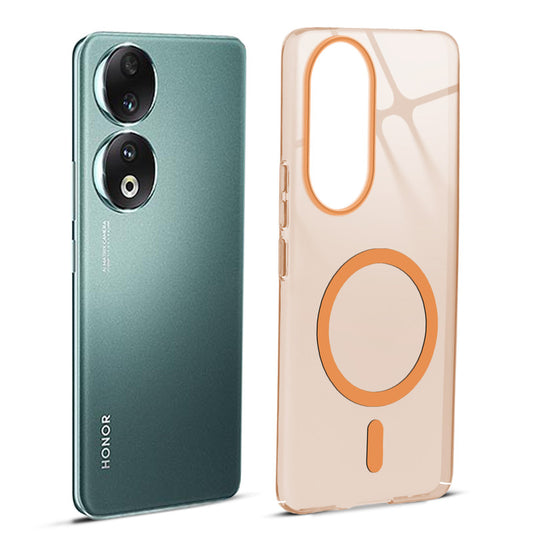 Anti-Yellow Scratch Resistant Case Support Magnetic Accessories Back Cover For Honor 90 5G