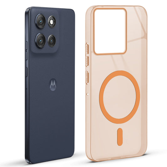 Anti-Yellow Scratch Resistant Case Support Magnetic Accessories Back Cover For Motorola G86 Power 5G