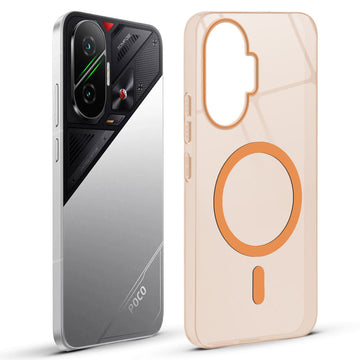 Glossy Hard Wireless Charging Support Case Poco F7